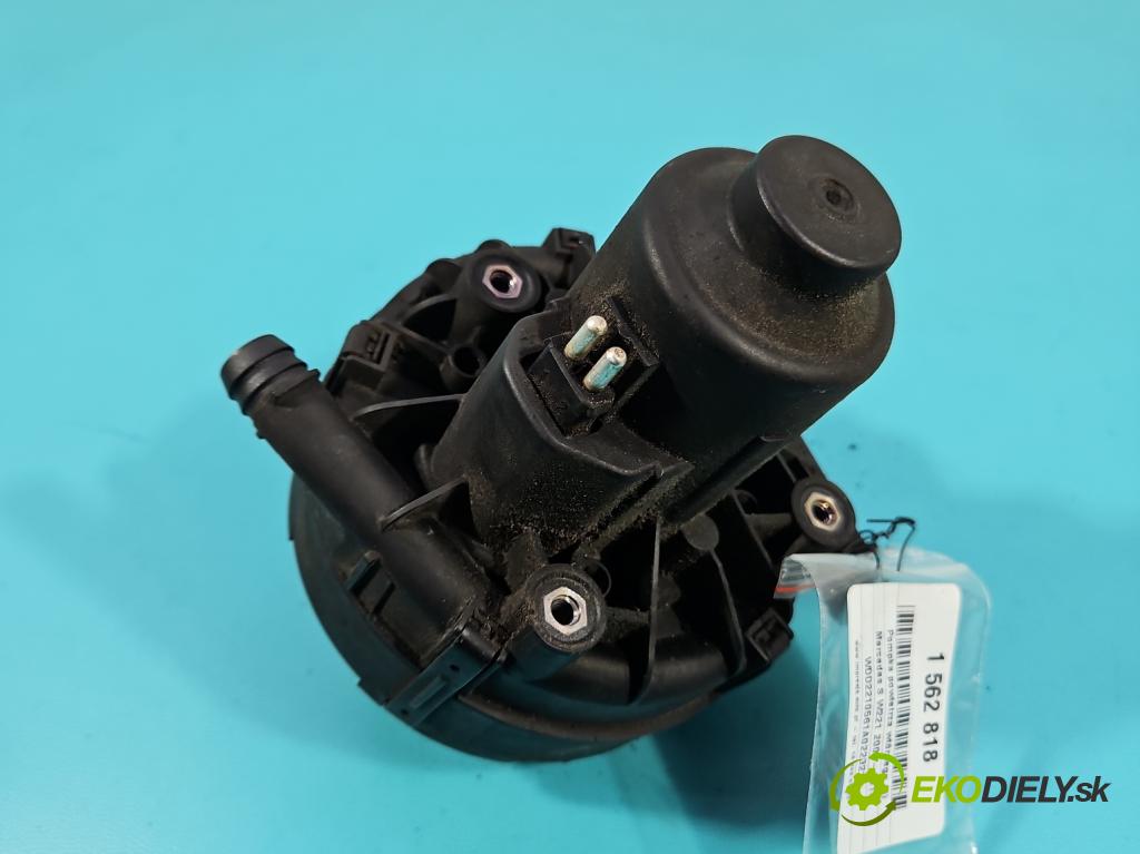 Mercedes S W221 2005-2013 3.5 V6 272 HP automatic 200 kW 3498 cm3 4- pompa vzduchu sekundární: A0001405185