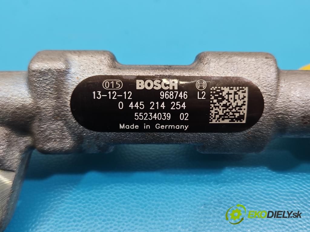 Jeep Cherokee KL 2013-2023 2.0 multijet 140 hp manual 103 kW 1956 cm3 5- lišta vstřikovací 0445214254 (Vstřikovací lišta)