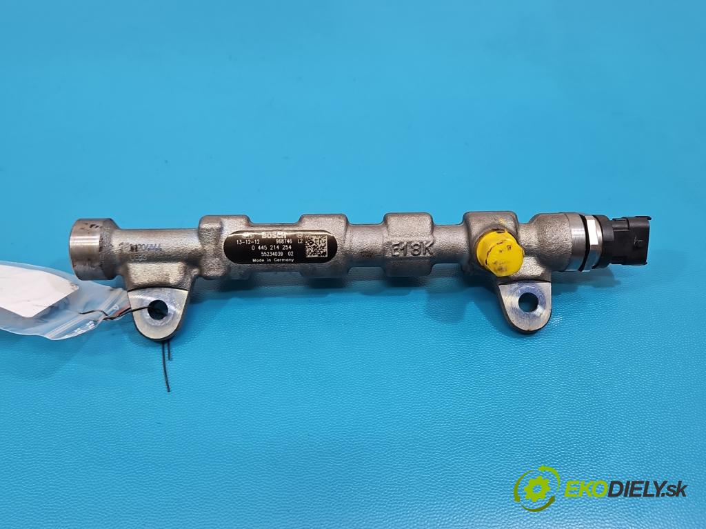 Jeep Cherokee KL 2013-2023 2.0 multijet 140 hp manual 103 kW 1956 cm3 5- lišta vstřikovací 0445214254 (Vstřikovací lišta)