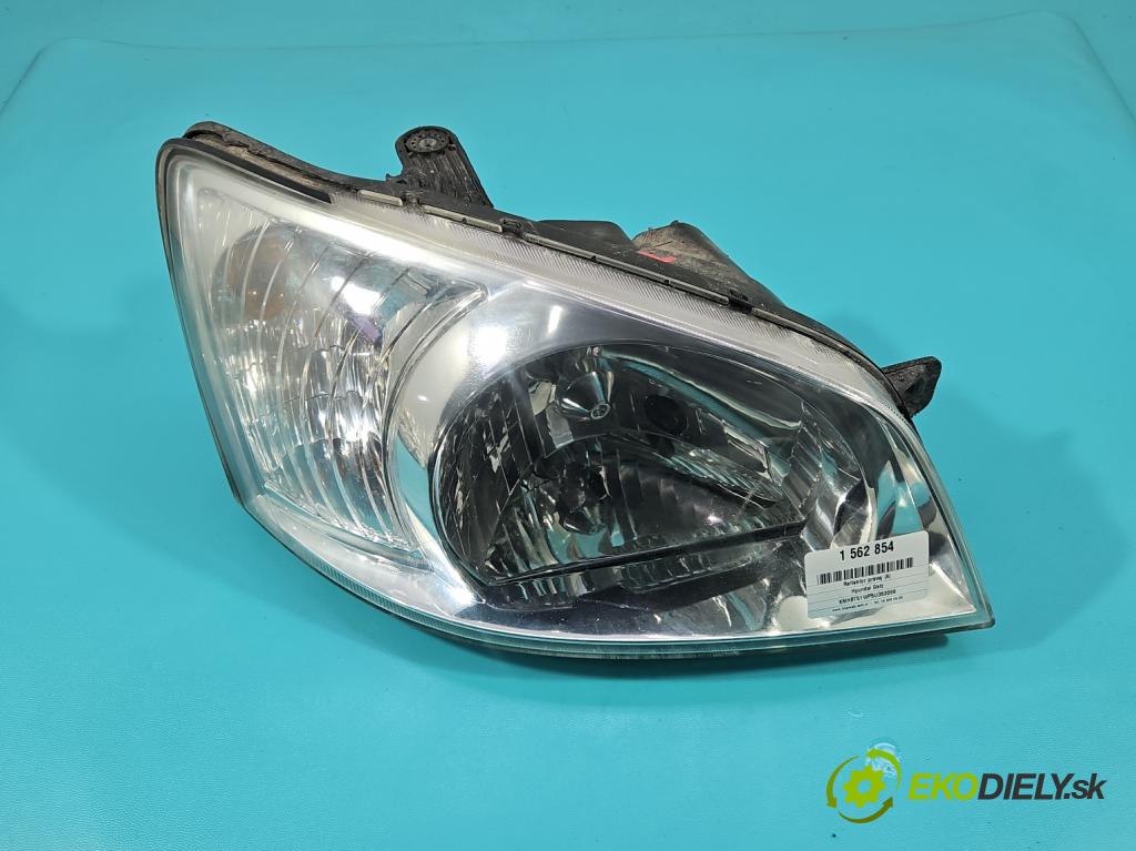 Hyundai Getz 1.5 crdi 82 HP manual 60 kW 1493 cm3 5- Reflektor: pravý  (Svetlo predné pravé)