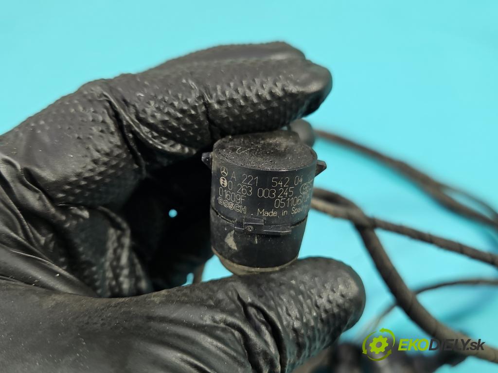 Mercedes S W221 2005-2013 3.5 V6 272 hp automatic 200 kW 3498 cm3 4- snímač parkování 0263003245