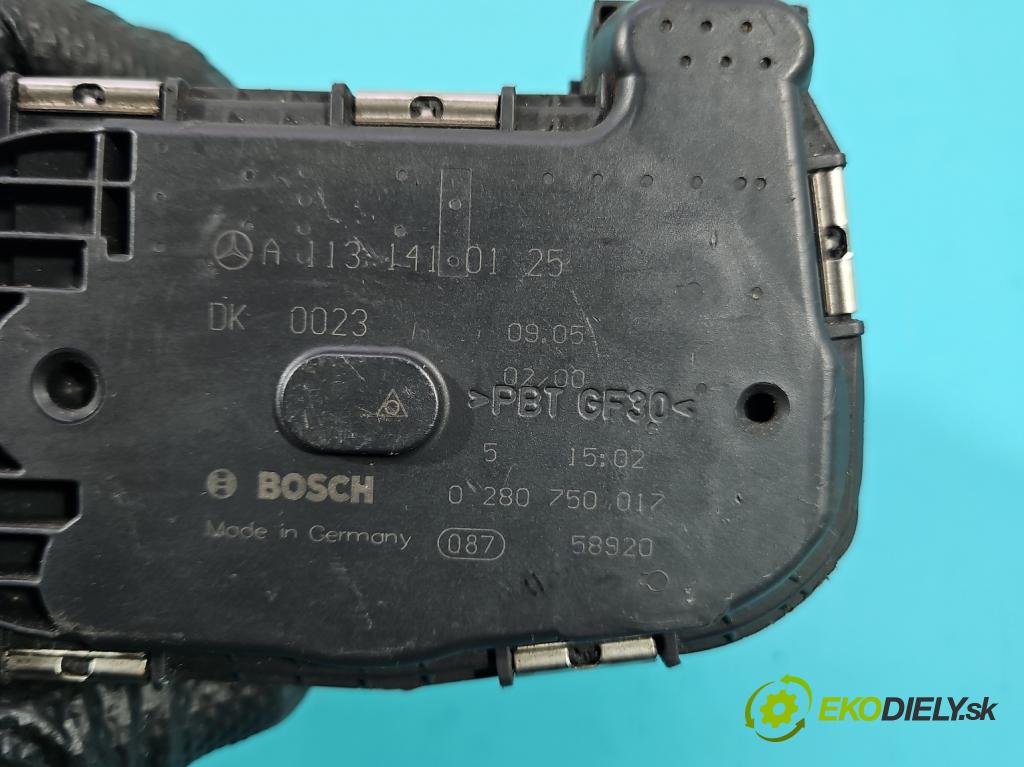 Mercedes S W221 2005-2013 3.5 V6 272 hp automatic 200 kW 3498 cm3 4- škrticí klapka A1131410125 (Škrticí klapka)