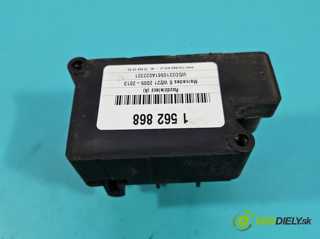 Mercedes S W221 2005-2013 3.5 V6 272 HP automatic 200 kW 3498 cm3 4- Distributor: A2513200058