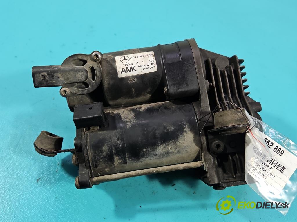 Mercedes S W221 2005-2013 3.5 V6 272 HP automatic 200 kW 3498 cm3 4- čerpadlo pozastavení: A2213201704