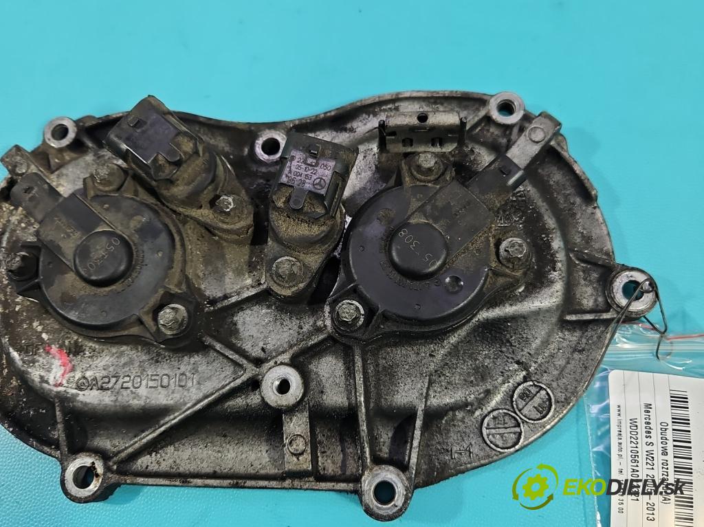Mercedes S W221 2005-2013 3.5 V6 272 HP automatic 200 kW 3498 cm3 4- obal načasovanie A2720150101 (Kryt motora)