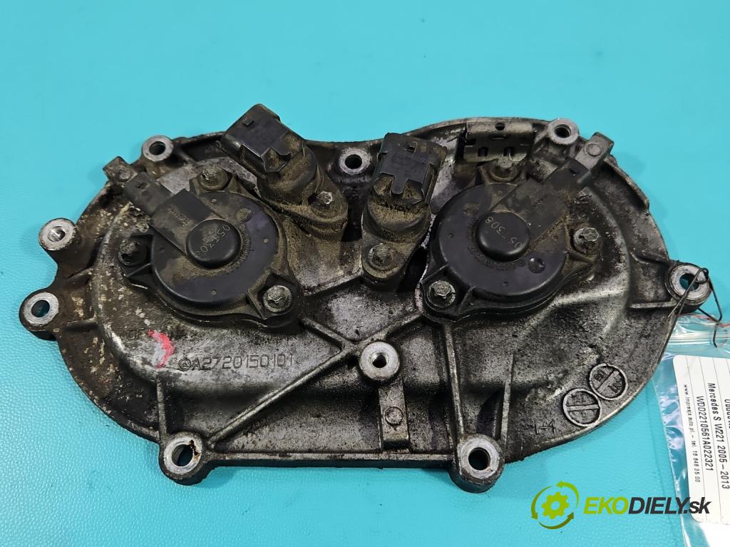Mercedes S W221 2005-2013 3.5 V6 272 HP automatic 200 kW 3498 cm3 4- obal načasovanie A2720150101 (Kryt motora)