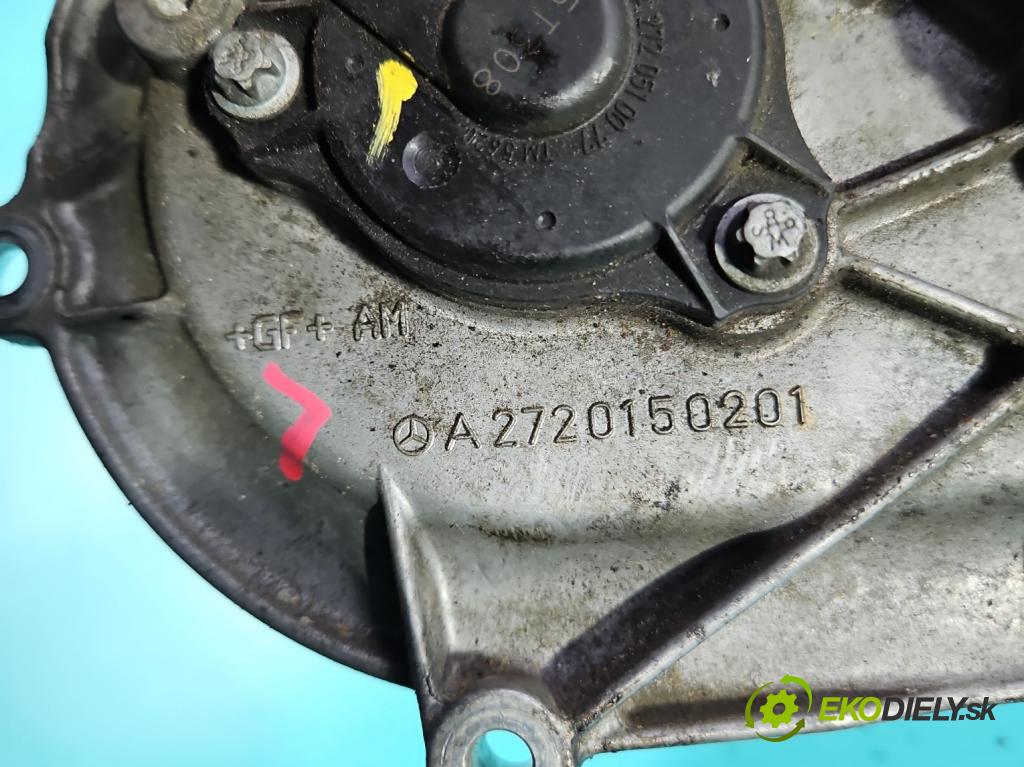 Mercedes S W221 2005-2013 3.5 V6 272 HP automatic 200 kW 3498 cm3 4- obal načasovanie A2720150201 (Kryt motora)