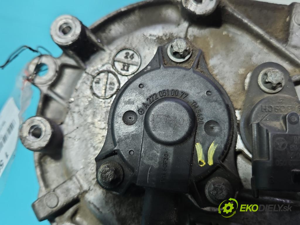 Mercedes S W221 2005-2013 3.5 V6 272 HP automatic 200 kW 3498 cm3 4- obal načasovanie A2720150201 (Kryt motora)