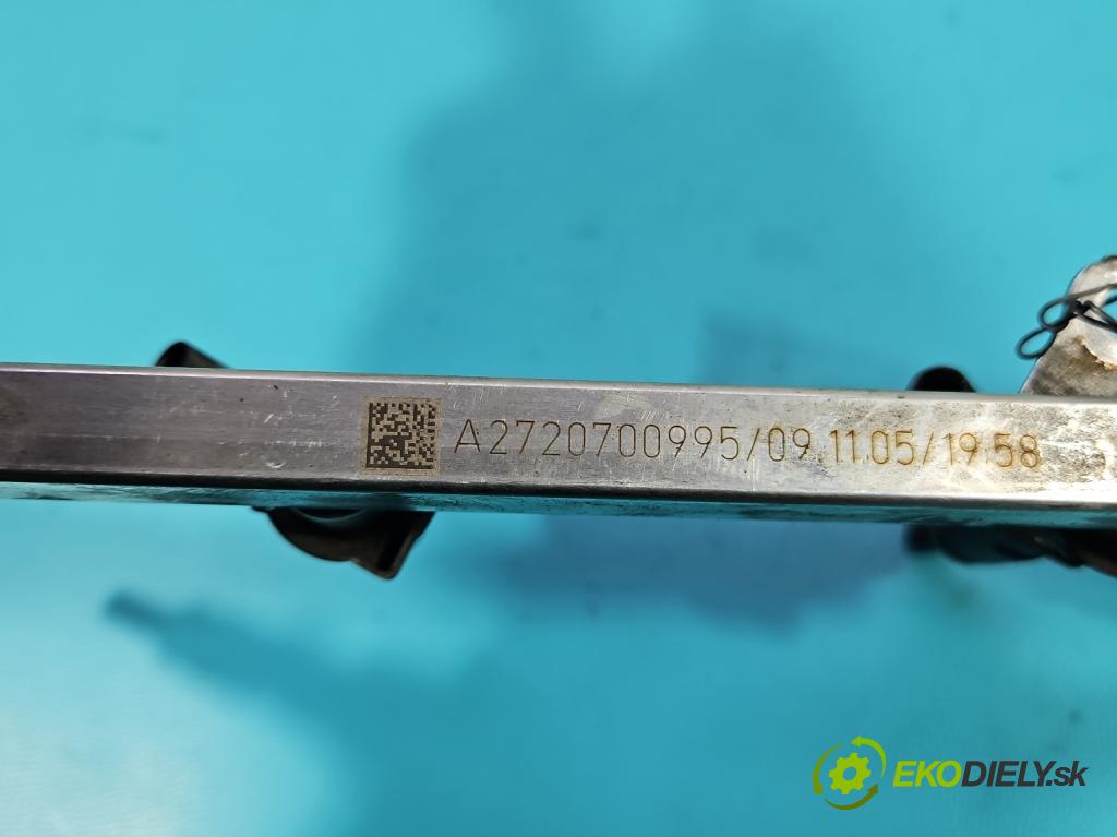 Mercedes S W221 2005-2013 3.5 V6 272 hp automatic 200 kW 3498 cm3 4- vstřikovač A2720780249 (Vstřikovač paliva)