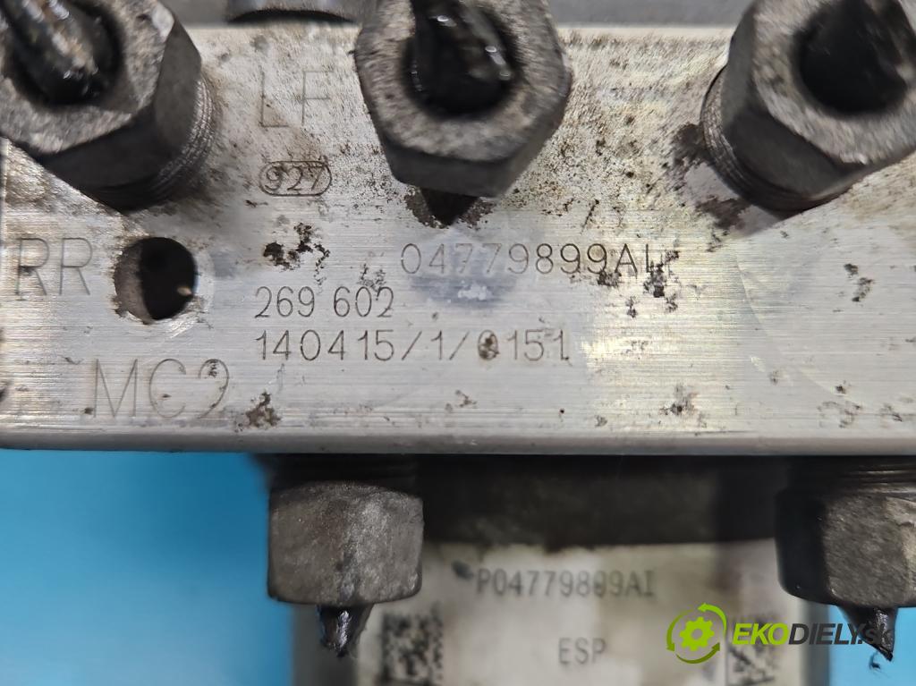 Jeep Cherokee KL 2013-2023 2.0 multijet: 140 HP manual 103 kW 1956 cm3 5- čerpadlo abs 0265956137 (Pumpa ABS)