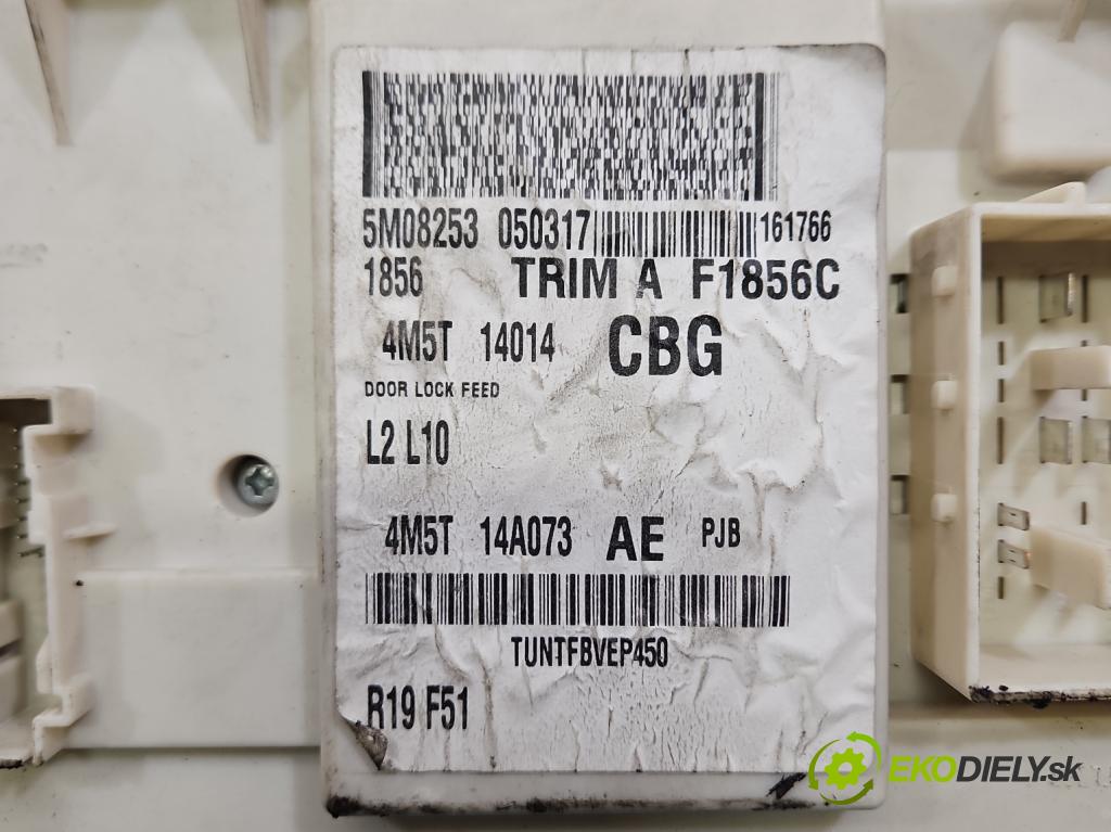 Ford Focus Mk2 2004-2011 1.6 16V 101 HP manual 74 kW 1596 cm3 5- riadiaca jednotka ostatné 4M5T-14A073-AE