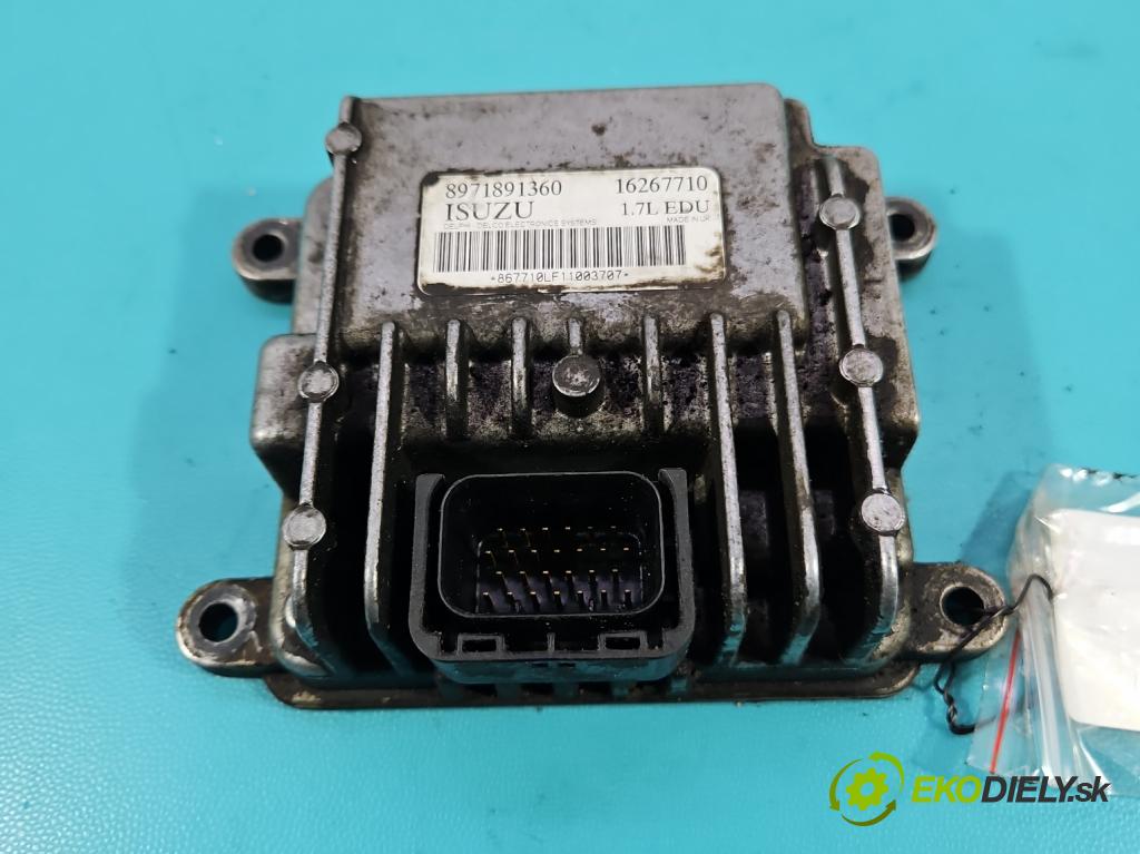 Opel Astra II 1998-2009 1.7 dti 75 HP manual 55 kW 1686 cm3 4- riadiaca jednotka ostatné 16267710