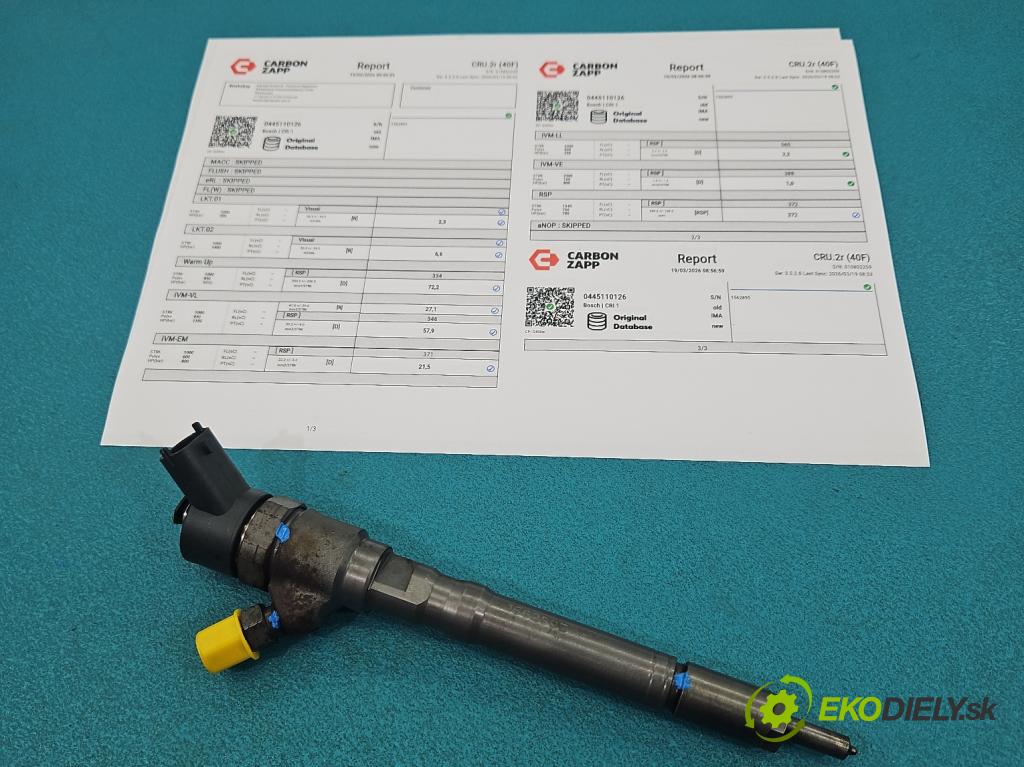 Hyundai Getz 1.5 crdi 82 HP manual 60 kW 1493 cm3 5- vstrek 0445110126 (Vstrekovač paliva)