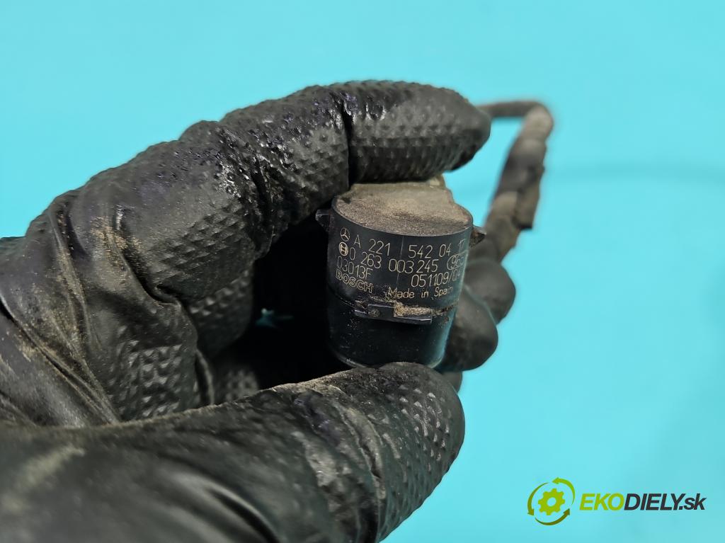 Mercedes S W221 2005-2013 3.5 V6 272 hp automatic 200 kW 3498 cm3 4- snímač parkování 0263003245