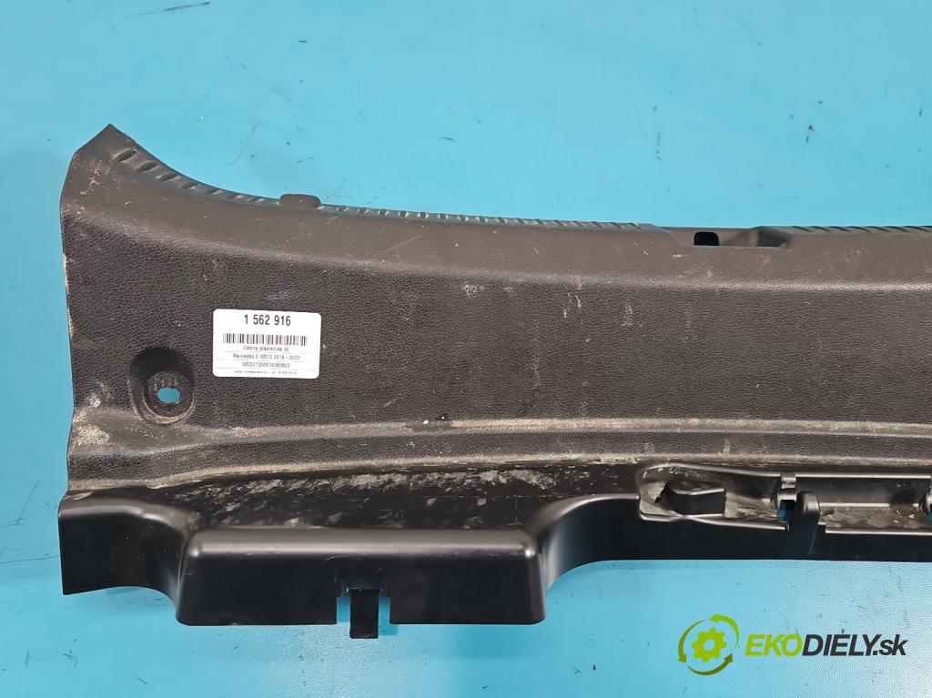 Mercedes E W213 2016-2023 2.0 CDI 194KM automatic 143 kW 1950 cm3 4- kryt plastová A2136905105