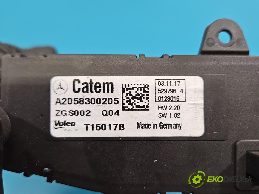 Mercedes E W213 2016-2023 2.0 CDI 194KM: automatic 143 kW 1950 cm3 4- radiator A2058300205 (Radiátor kúrenia)