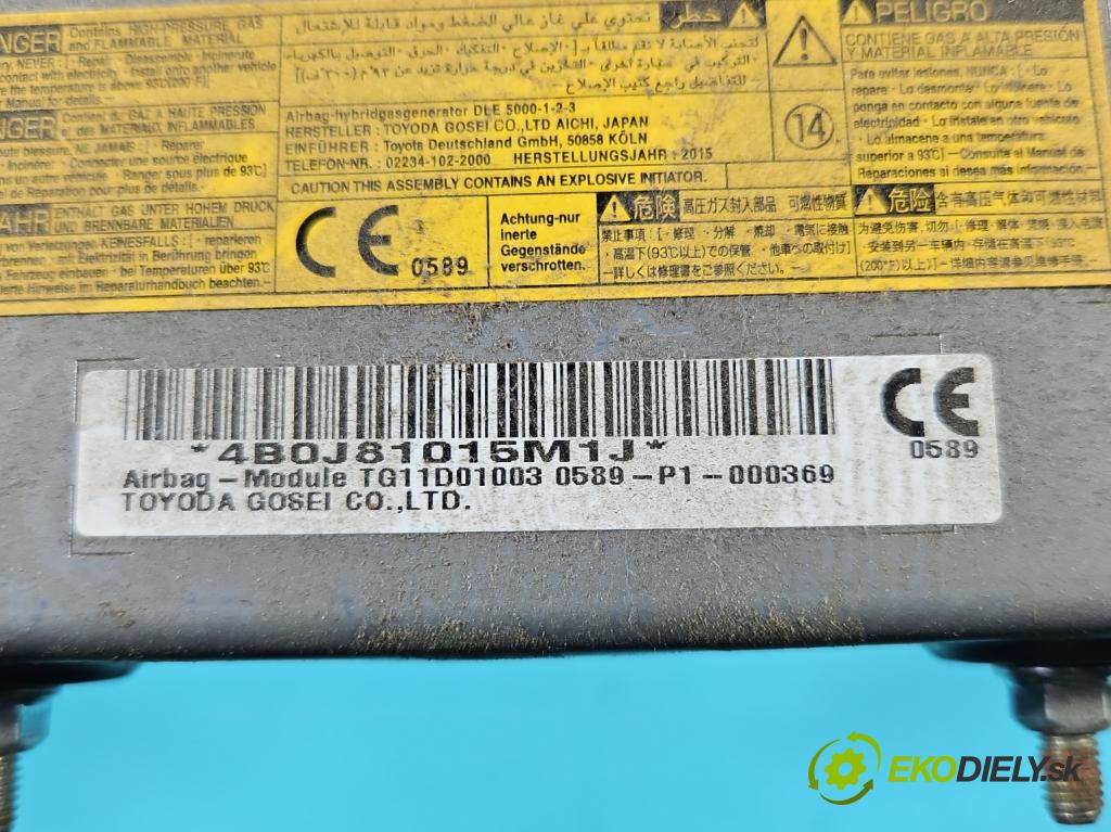 Toyota Rav4 IV 2013-2018 2.0 D4D 124hp manual 91 kW 1998 cm3 5- airbag vzduch: TG11D01003