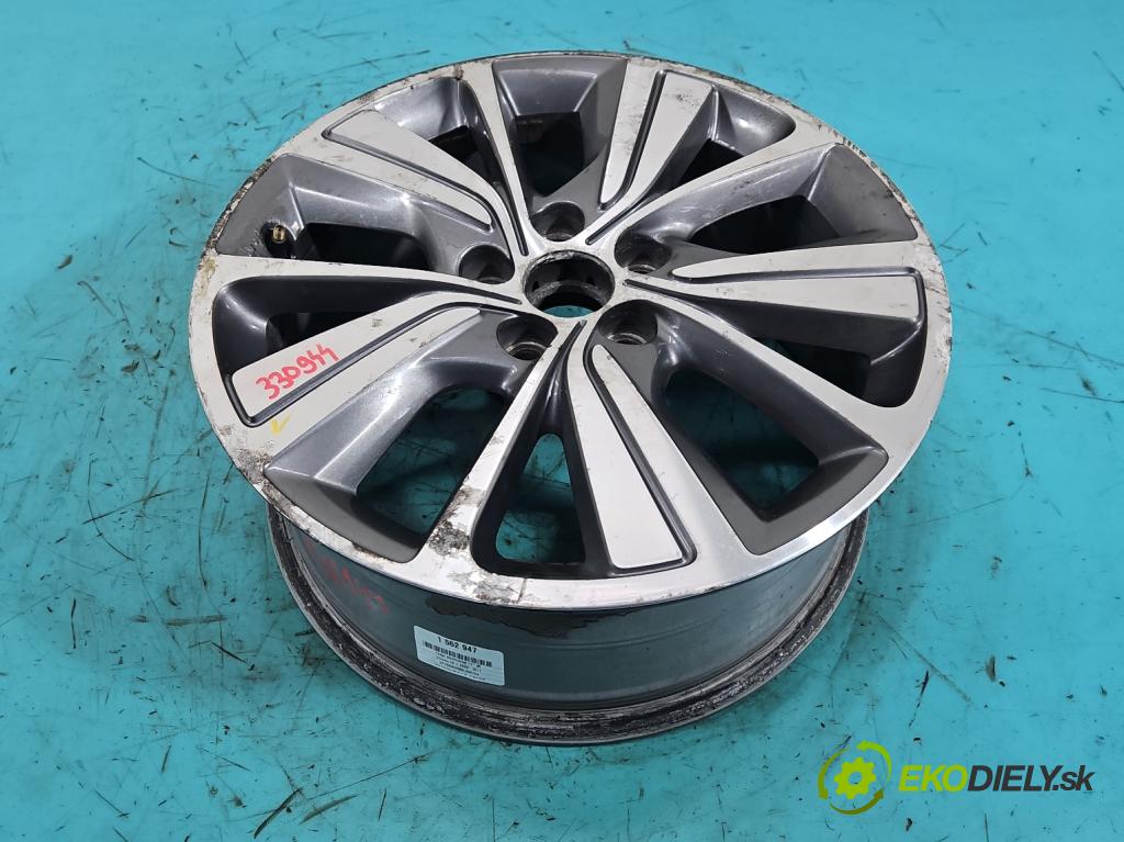 Citroen C5 II 2008-2017 2.0 hdi 136hp manual 100 kW 1997 cm3 4- Felga hliník 17