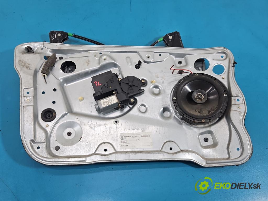 Skoda Fabia I 1999-2007 1.2 6V 54 HP manual 40 kW 1198 cm3 5- mechanizmus okna predné ľavý 601959801