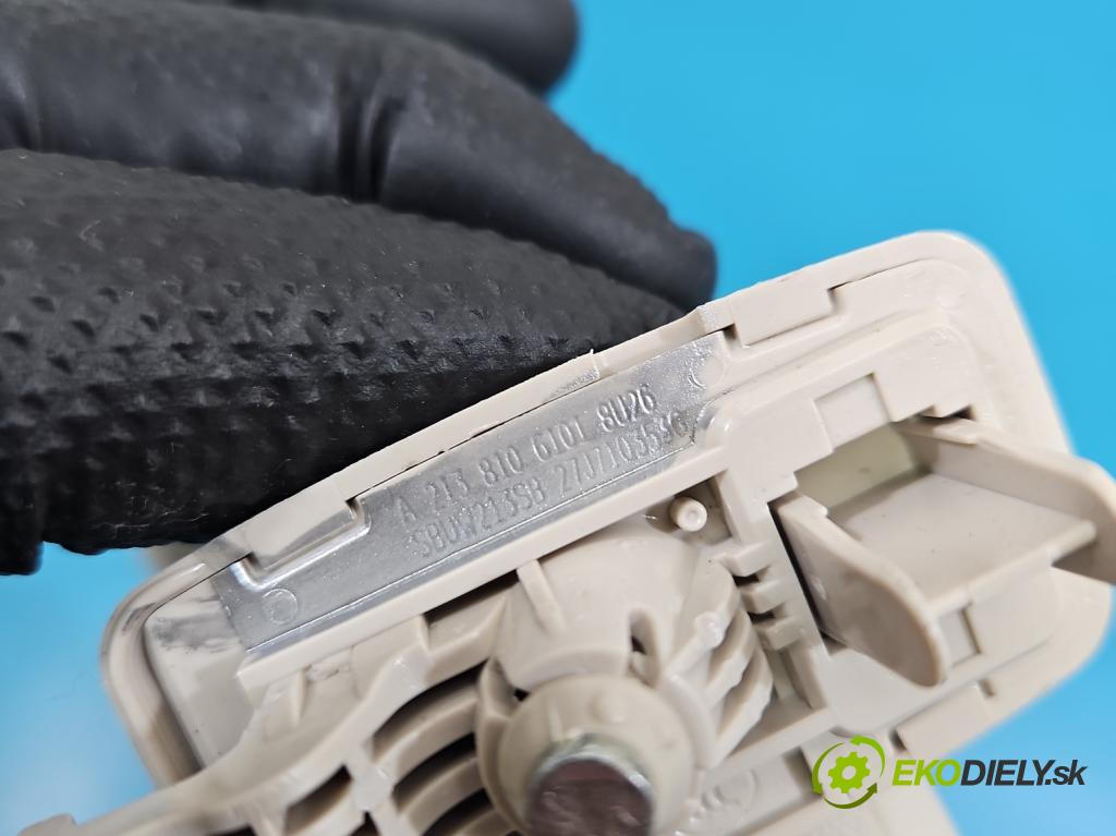 Mercedes E W213 2016-2023 2.0 CDI 194KM: automatic 143 kW 1950 cm3 4- clonítko ľavé A2138106101