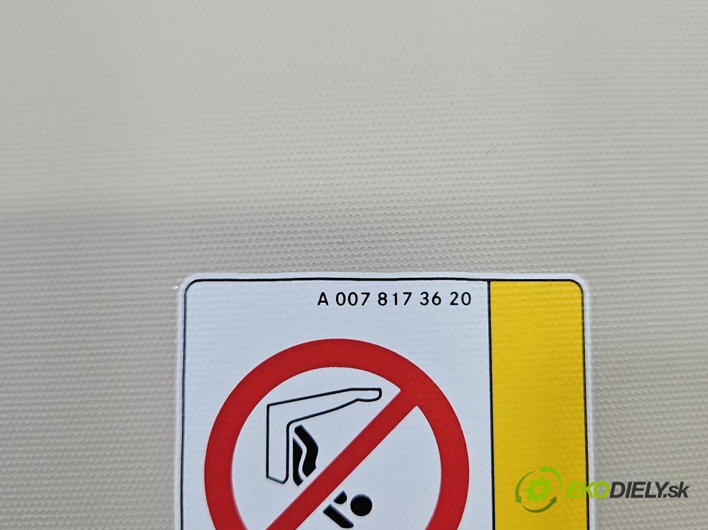 Mercedes E W213 2016-2023 2.0 CDI 194KM: automatic 143 kW 1950 cm3 4- clonítko pravé A0078173620