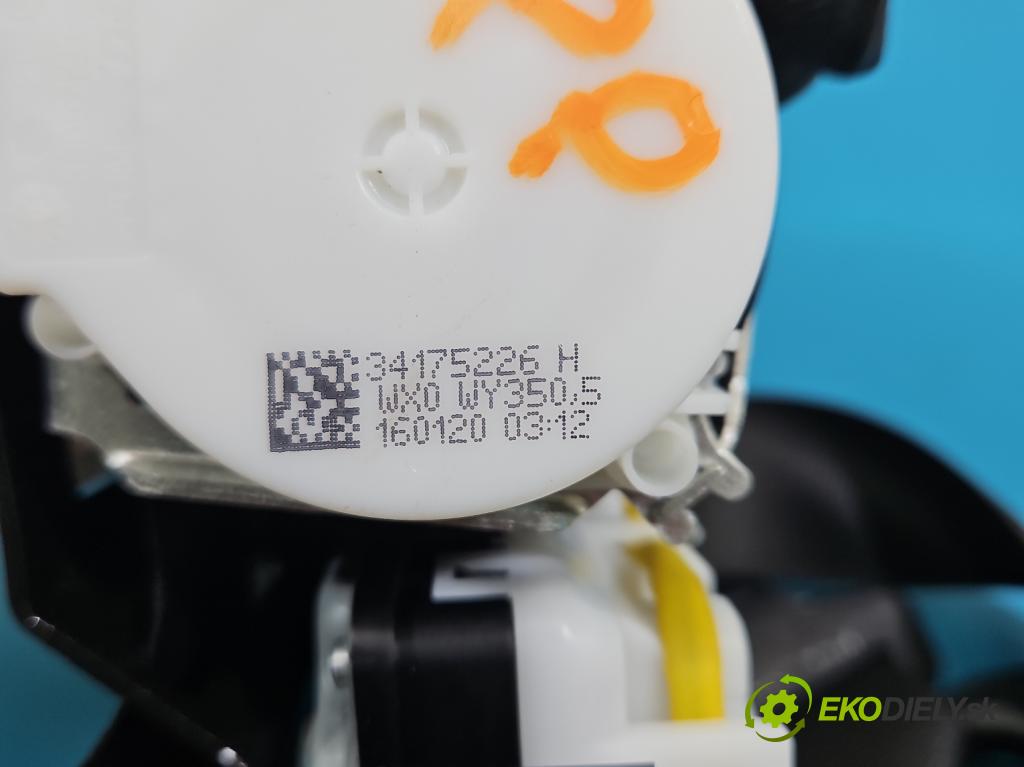 Mercedes E W213 2016-2023 2.0 CDI 194KM: automatic 143 kW 1950 cm3 4- pas bezpečnosť: predné pravý A2138600701