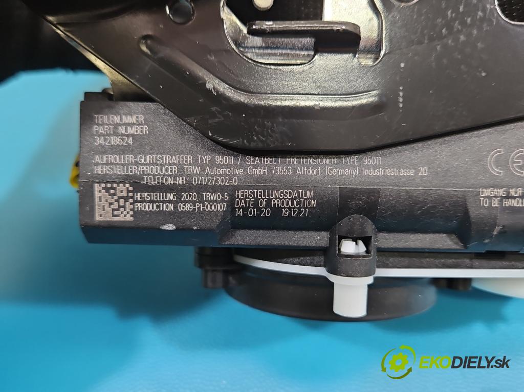 Mercedes E W213 2016-2023 2.0 CDI 194KM: automatic 143 kW 1950 cm3 4- pas bezpečnosť: predné pravý A2138600701