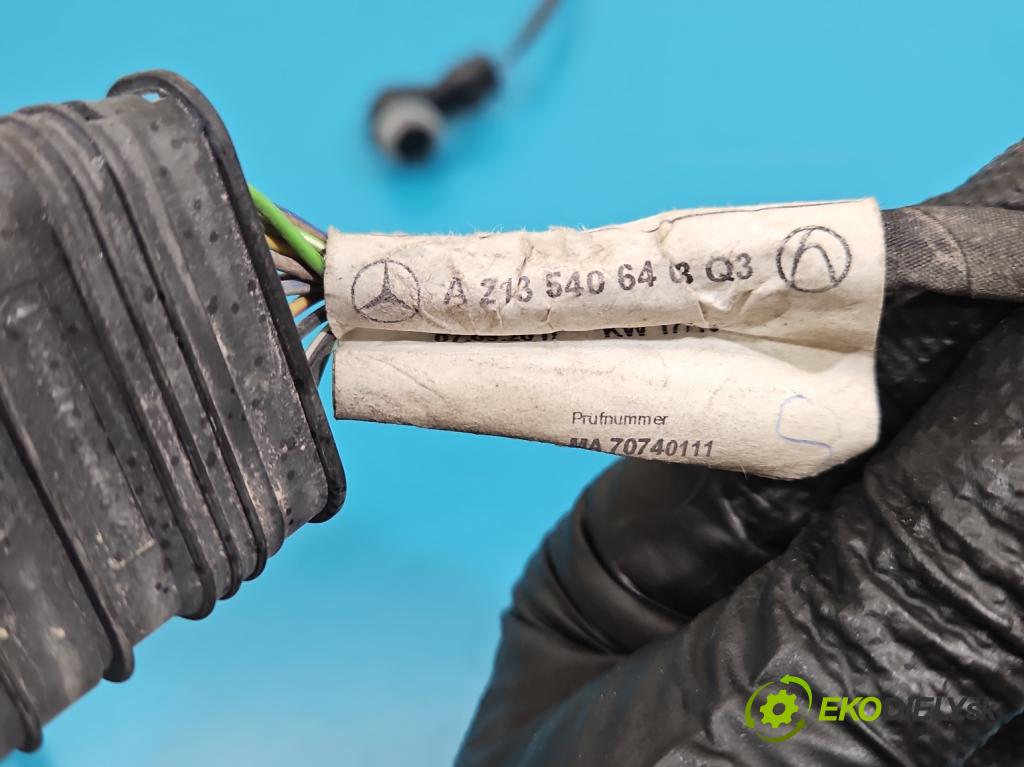 Mercedes E W213 2016-2023 2.0 CDI 194KM automatic 143 kW 1950 cm3 4- Balíček: nárazníku zadní A2135406403Q3