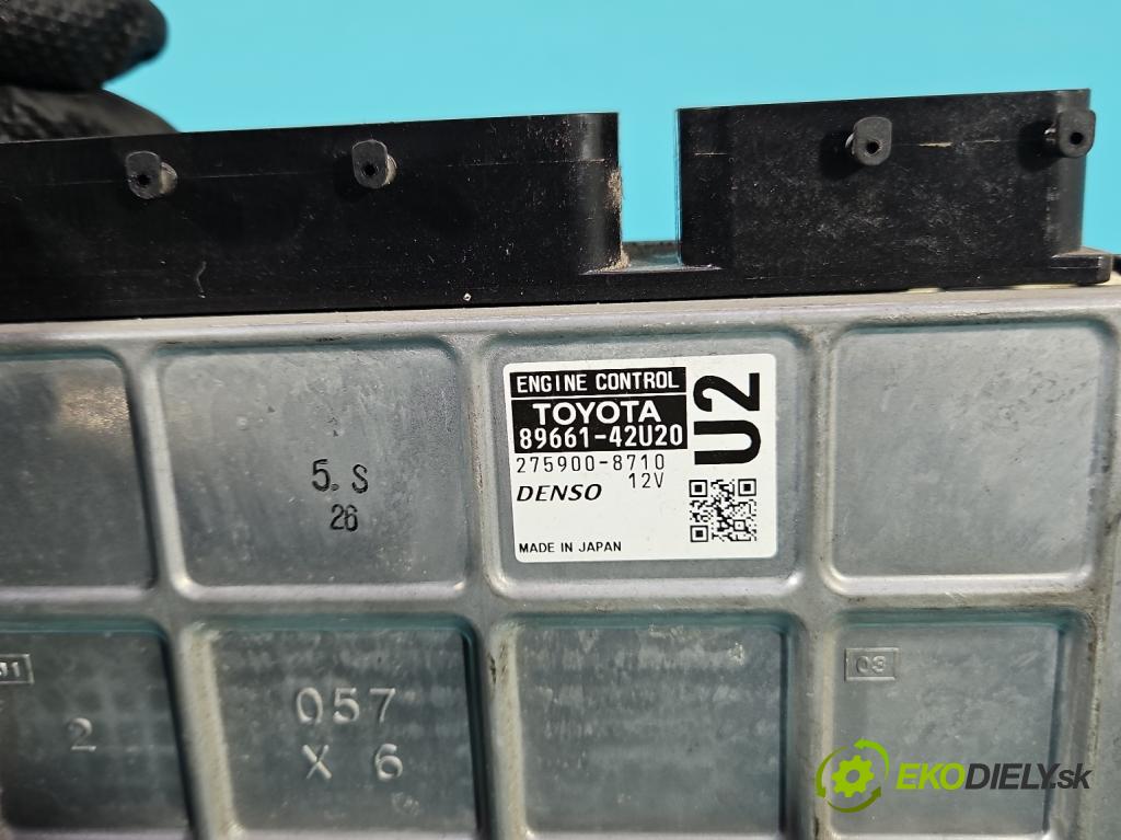 Toyota Rav4 IV 2013-2018 2.0 D4D 124hp manual 91 kW 1998 cm3 5- riadiaca jednotka motora 89661-42U20