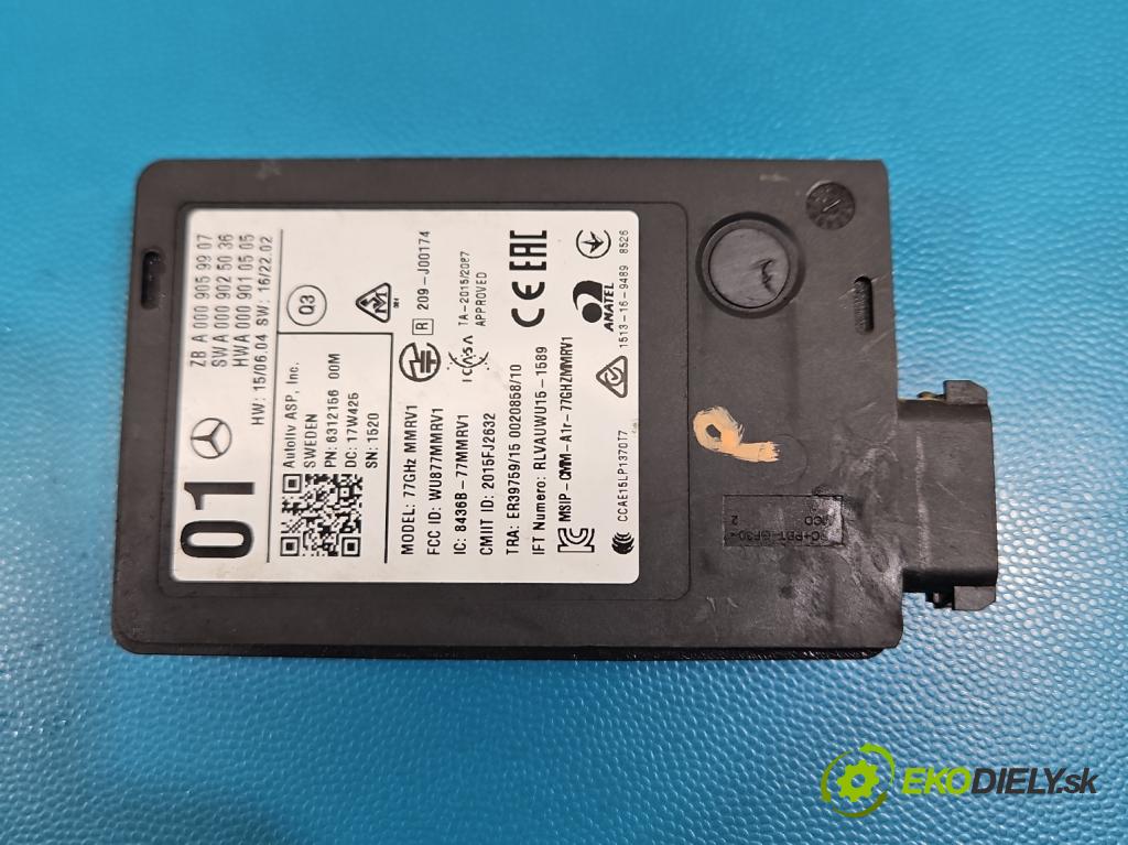 Mercedes E W213 2016-2023 2.0 CDI 194KM automatic 143 kW 1950 cm3 4- řídící jednotka A0009059907