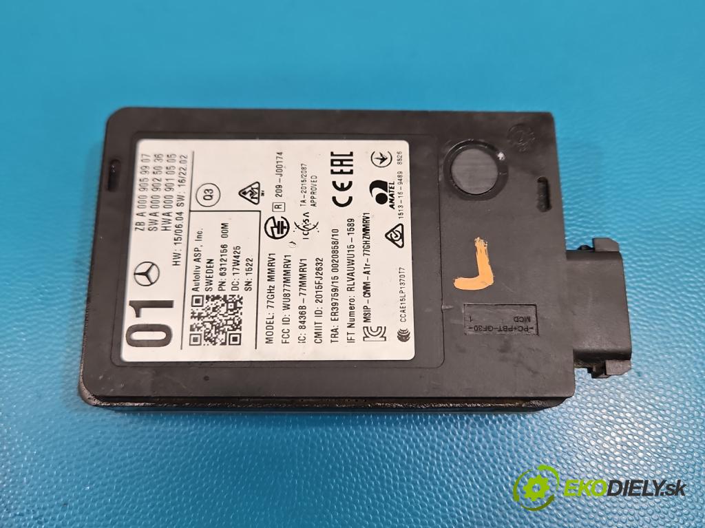 Mercedes E W213 2016-2023 2.0 CDI 194KM: automatic 143 kW 1950 cm3 4- riadiaca jednotka ostatné A0009059907