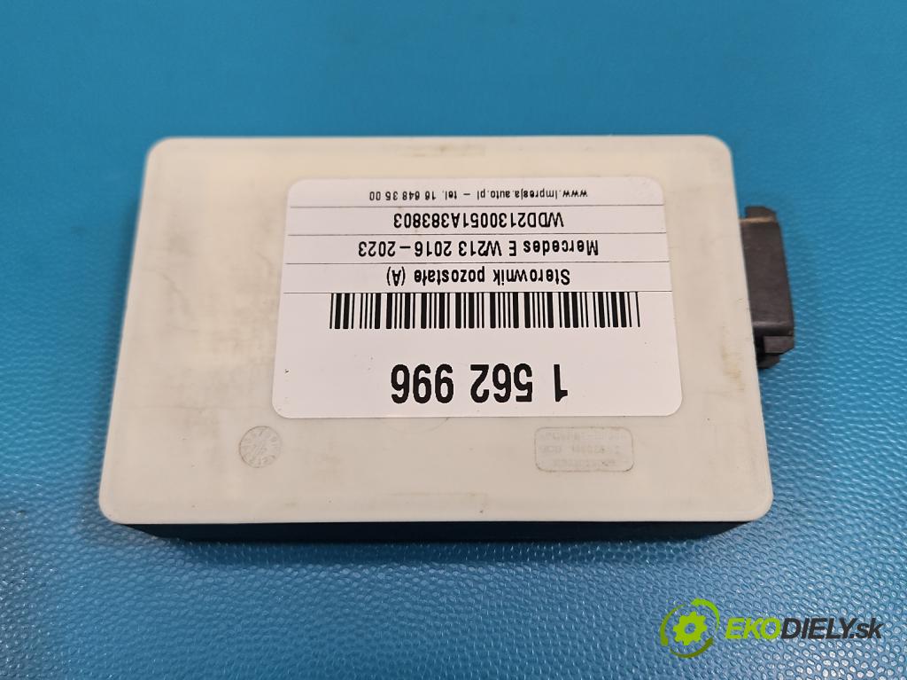 Mercedes E W213 2016-2023 2.0 CDI 194KM: automatic 143 kW 1950 cm3 4- riadiaca jednotka ostatné A0009059907