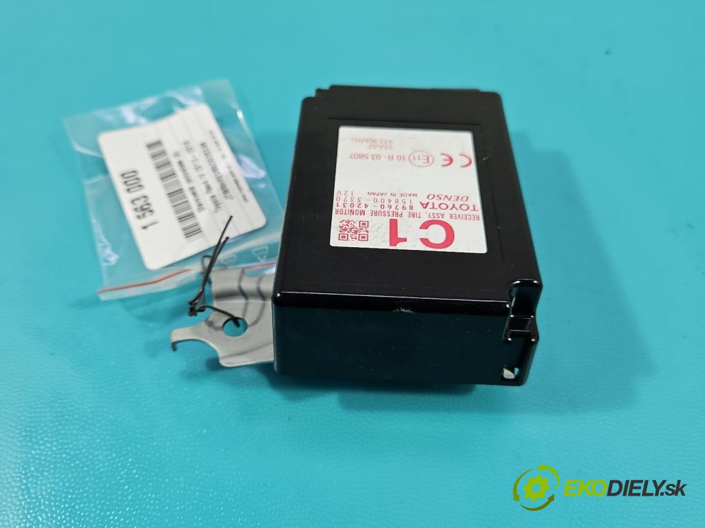 Toyota Rav4 IV 2013-2018 2.0 D4D 124hp manual 91 kW 1998 cm3 5- riadiaca jednotka ostatné 89760-42031