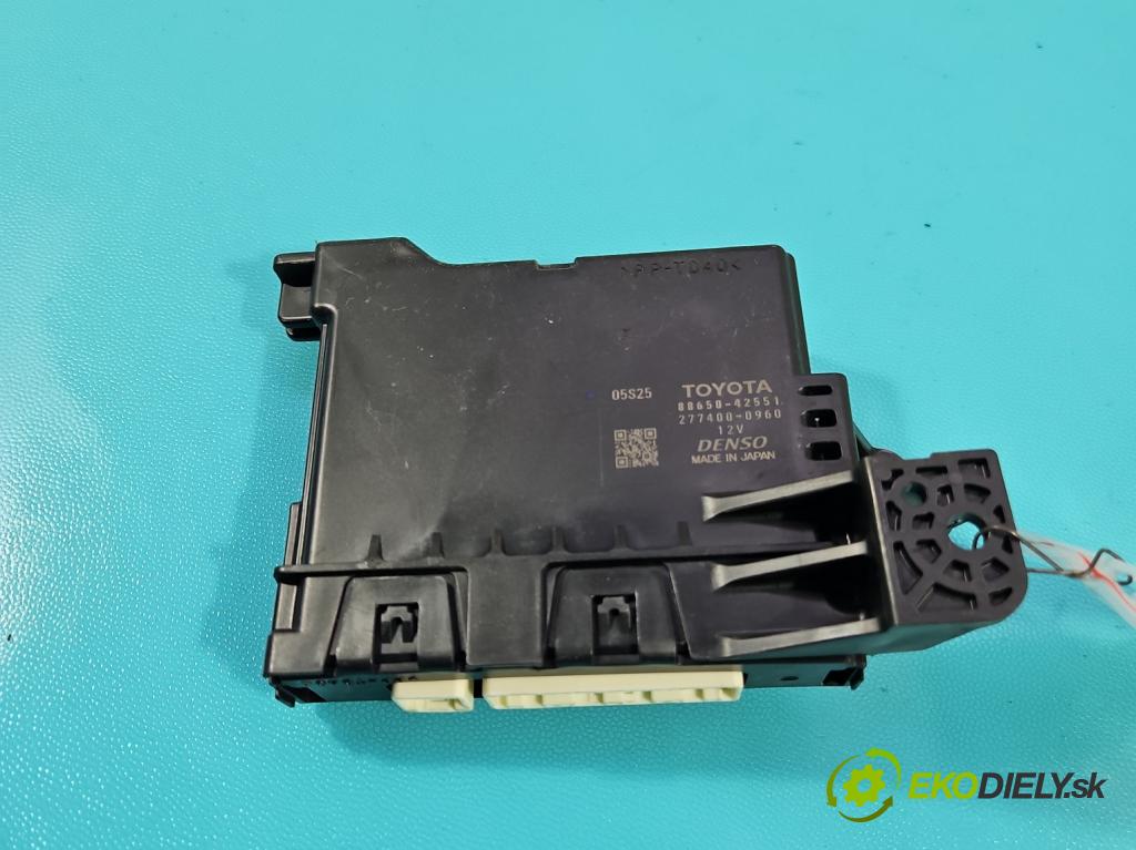 Toyota Rav4 IV 2013-2018 2.0 D4D 124 hp manual 91 kW 1998 cm3 5- řídící jednotka 88650-42551