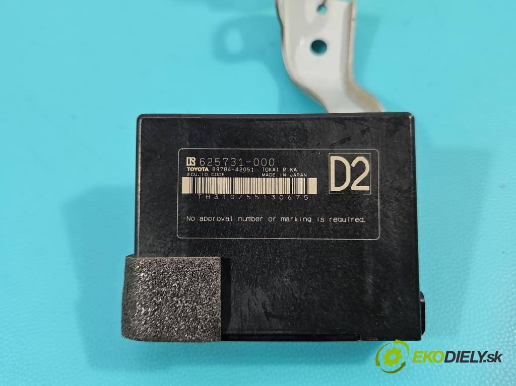 Toyota Rav4 IV 2013-2018 2.0 D4D 124hp manual 91 kW 1998 cm3 5- riadiaca jednotka ostatné 89784-42051