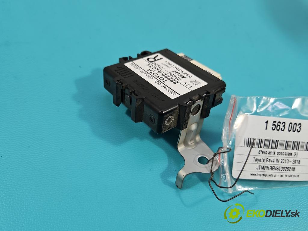 Toyota Rav4 IV 2013-2018 2.0 D4D 124hp manual 91 kW 1998 cm3 5- riadiaca jednotka ostatné 89960-42031