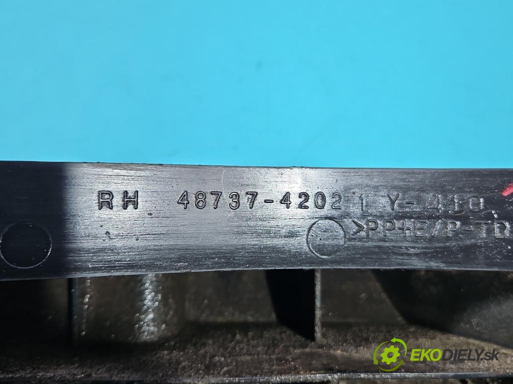 Toyota Rav4 IV 2013-2018 2.0 D4D 124 hp manual 91 kW 1998 cm3 5- kryt plastová 48737-4202