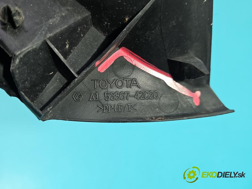 Toyota Rav4 IV 2013-2018 2.0 D4D 124hp manual 91 kW 1998 cm3 5- lišta Okna: čelné: ľavé 53867-42020