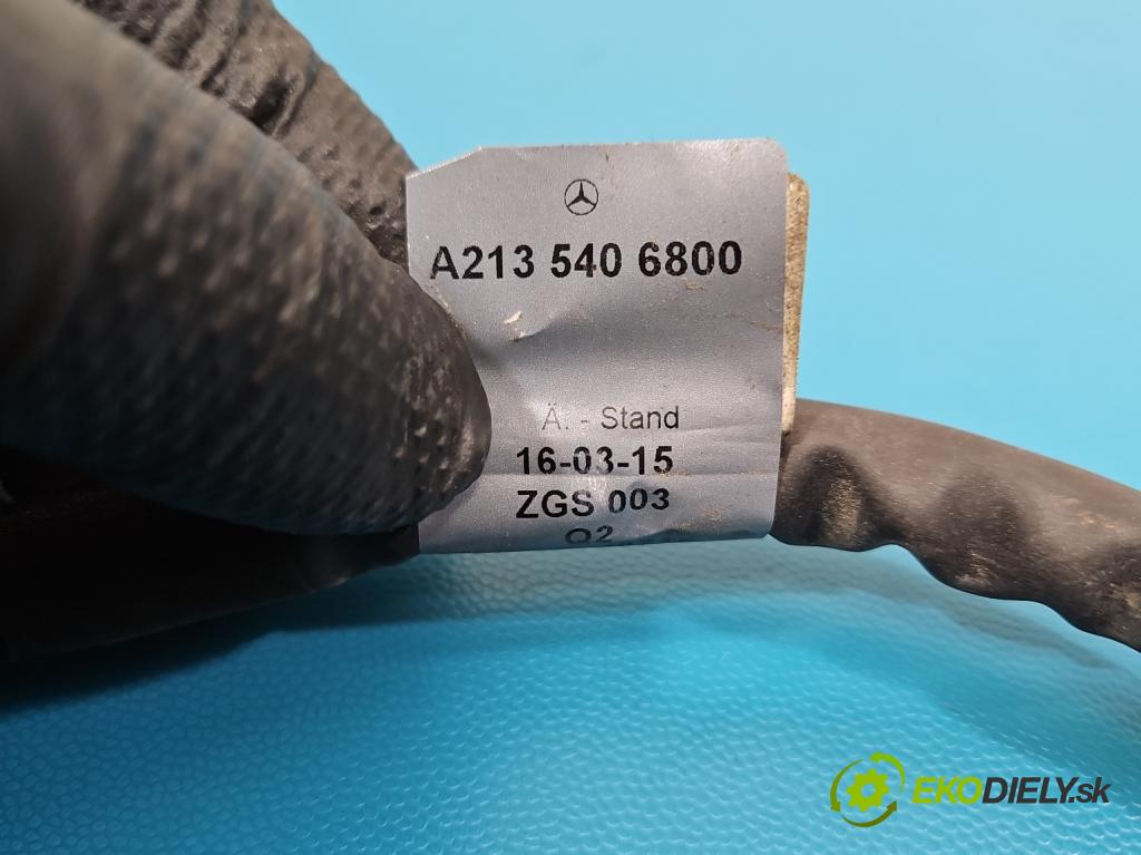 Mercedes E W213 2016-2023 2.0 CDI 194KM: automatic 143 kW 1950 cm3 4- Zväzok: ostatné A2135406800