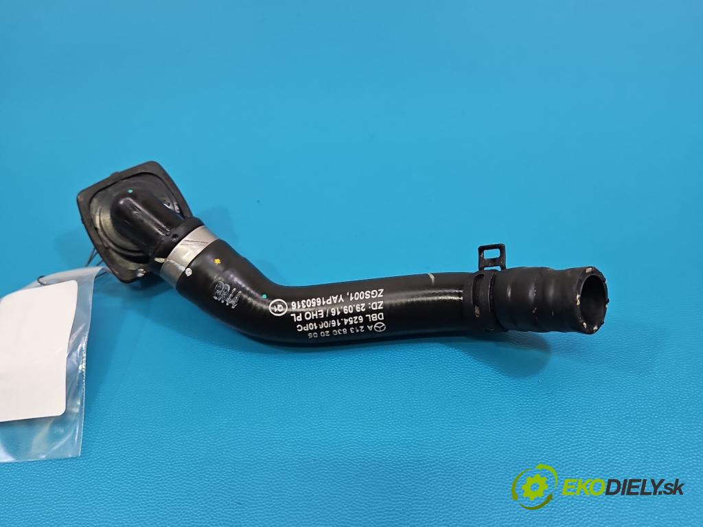 Mercedes E W213 2016-2023 2.0 CDI 194KM: automatic 143 kW 1950 cm3 4- rúrka systému chladenia A2138302005