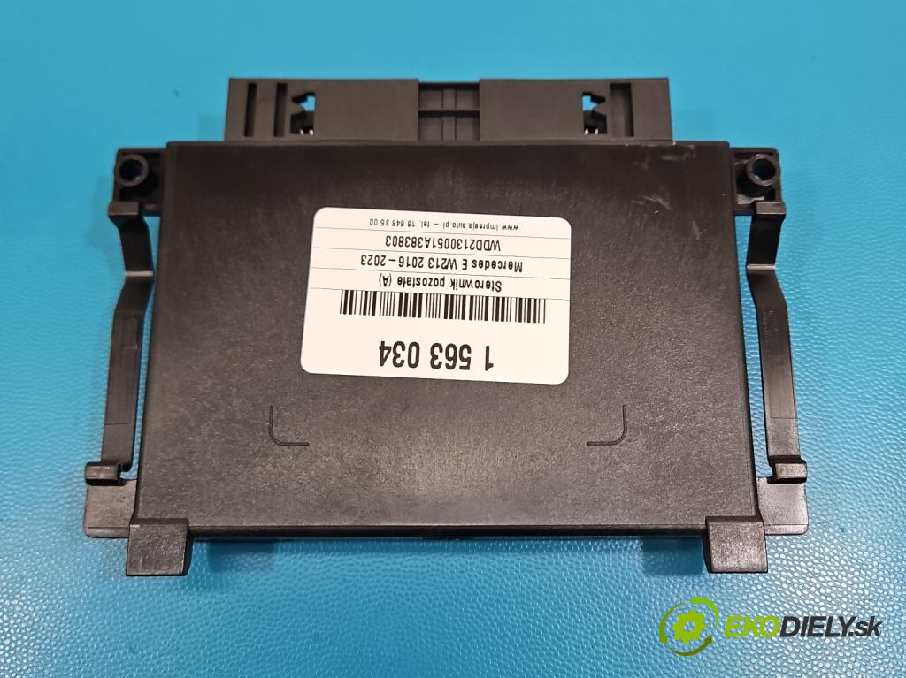 Mercedes E W213 2016-2023 2.0 CDI 194KM: automatic 143 kW 1950 cm3 4- riadiaca jednotka ostatné A2139002501