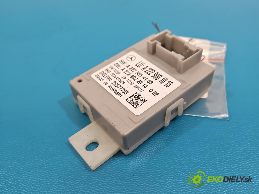 Mercedes E W213 2016-2023 2.0 CDI 194KM automatic 143 kW 1950 cm3 4- řídící jednotka A2229001015