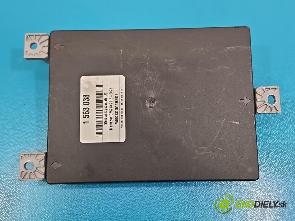 Mercedes E W213 2016-2023 2.0 CDI 194KM automatic 143 kW 1950 cm3 4- řídící jednotka A2139005220