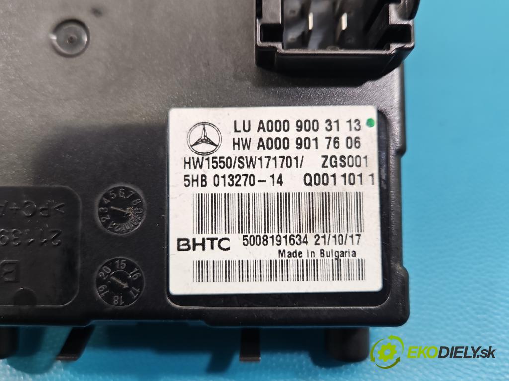 Mercedes E W213 2016-2023 2.0 CDI 194KM automatic 143 kW 1950 cm3 4- řídící jednotka A0009003113