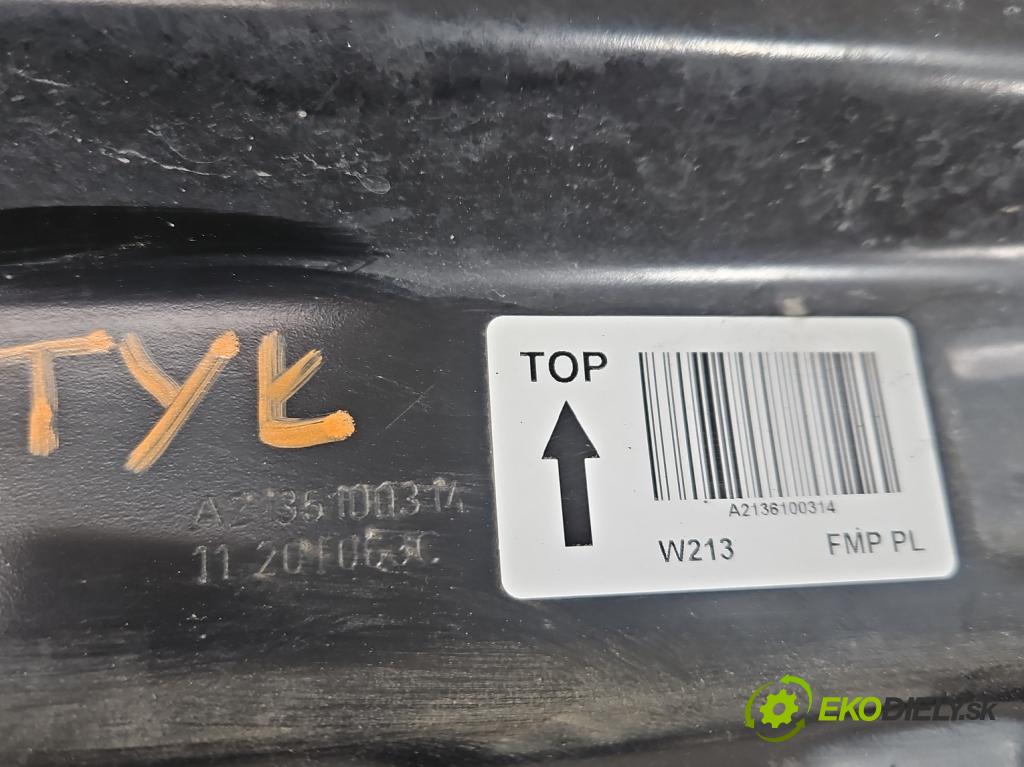 Mercedes E W213 2016-2023 2.0 CDI 194KM: automatic 143 kW 1950 cm3 4- výstuha nárazník zadné A2136100314
