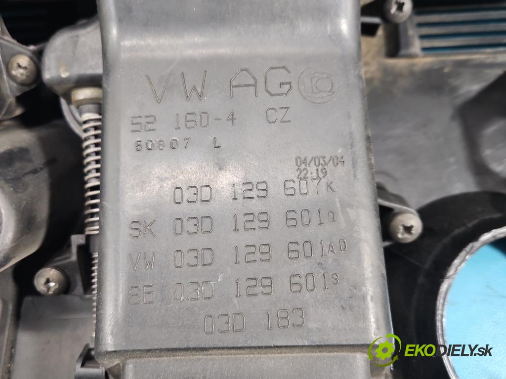 Skoda Fabia I 1999-2007 1.2 6V 54 hp manual 40 kW 1198 cm3 5- obal filtra vzduchu 03D129601Q (Kryt vzduchového filtru)