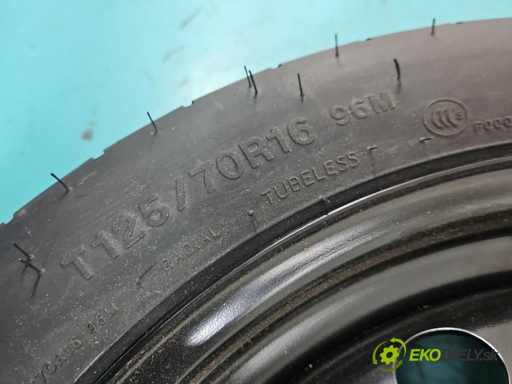 Ford Focus Mk3 2010-2018 1.5 EcoBoost: 150 hp manual 110 kW 1498 cm3 4- kolo náhradní 16"