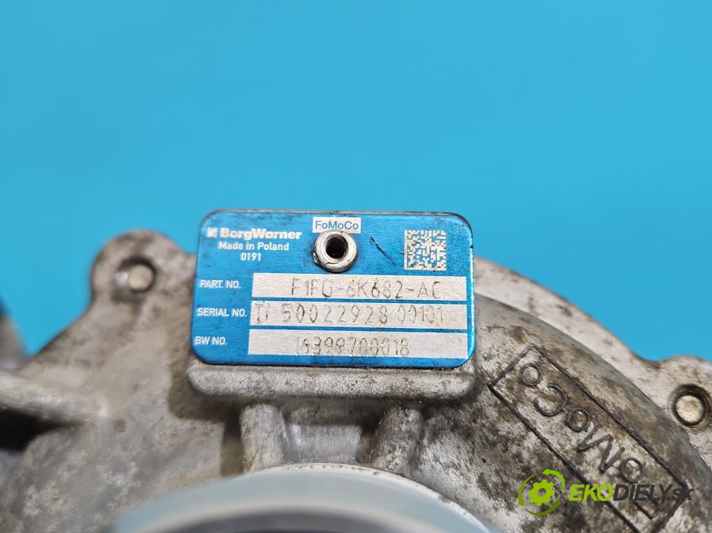 Ford Focus Mk3 2010-2018 1.5 EcoBoost: 150 HP manual 110 kW 1498 cm3 4- turbodúchadlo, turbo 16399700018 (Turbodúchadlo (kompletné))