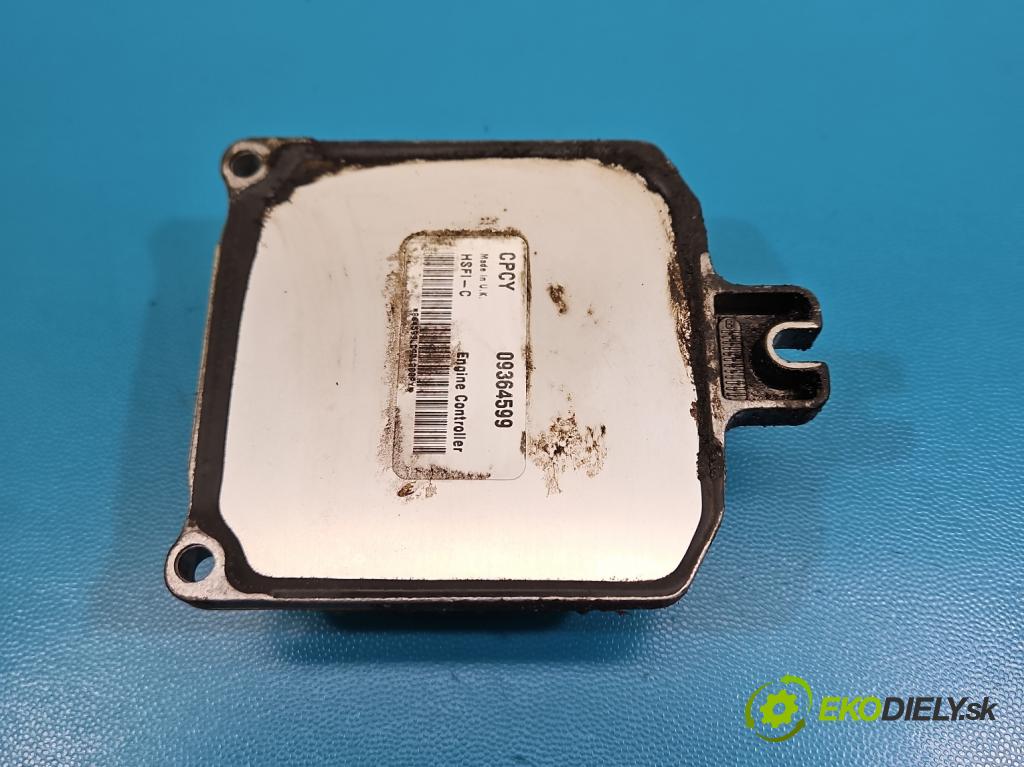 Opel Vectra B 1995-2002 1.6 16V 101 hp manual 74 kW 1598 cm3 5- řídící jednotka motoru 09364599