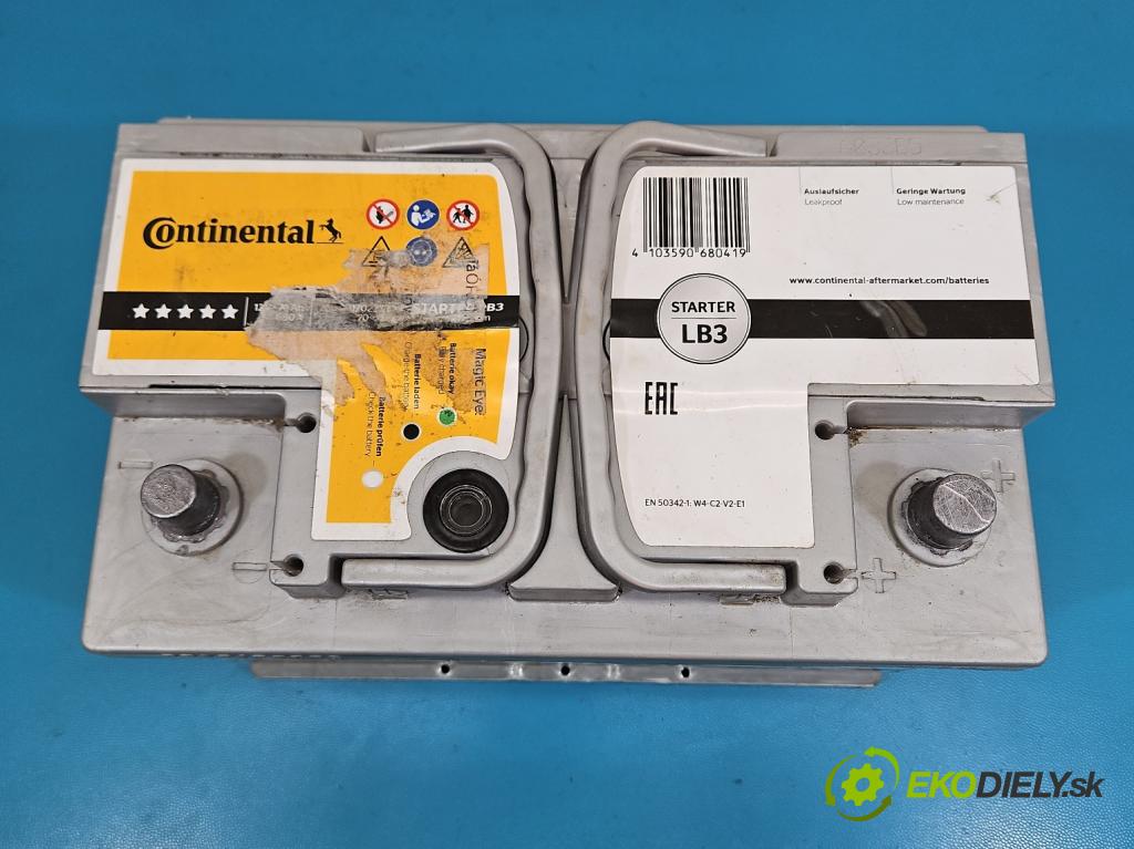 Dacia Dokker 2012- 1.6 16V 102 HP manual 75 kW 1598 cm3 5- Akumulator automobilovy